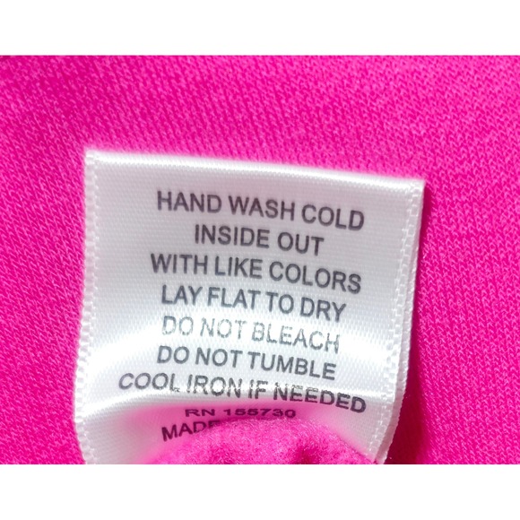 Jane + Delancey Pink Love Sweatshirt Pullover Top Valentine's Day Size S NWT - Picture 6 of 7